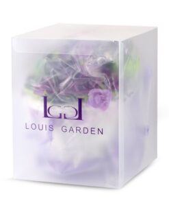 Louis Garden Nostalgic Bicycle Artificial Flower Decor Plant Stand (Purple) Purple 22 719TYDr1UgL