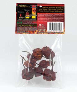Dried Trinidad Moruga Scorpion Pepper Pods, 0.25 Ounce 0.25 Ounce (Pack of 1) 6 719Td0y yPL