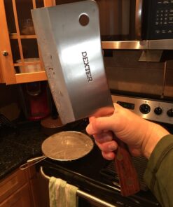 Dexter-Russell 8" Stainless Heavy Duty Cleaver, S5288, Traditional Series, Silver 45 719TxBisXxL
