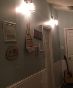 Design House 519702 Ajax 1 Light Wall Light, Galvanized Steel Finish 1 Count (Pack of 1) 37 719Ty42XtfL