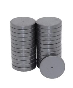 Creative Hobbies Ceramic Industrial Magnets - 1 Inch (25mm) Round Disc - Ferrite Magnets Bulk for Crafts, Science, Refrigerator or Whiteboard - 25 Piece Pack 15 719TzJRsR3L