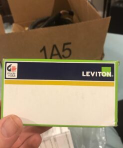 Leviton 2711 30 Amp, 125/250 Volt, NEMA L14-30P, 3P, 4W, Locking Plug, Industrial Grade, Grounding - Black-White 20 719U 4HTmnL