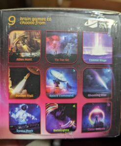 Rechargeable Game Activity Cube - 9 Fun Brain & Memory Games - Cool Toys for Boys and Girls - Christmas/Birthday Gifts for Ages 6-12+ Year Old Kids Tweens & Teens - Best Boy & Girl Toy Gift Ideas 57 719UDReNGL