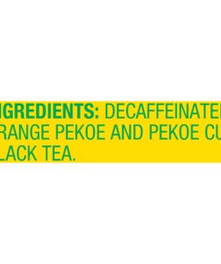 Lipton Tea Bags For a Delicious Beverage Decaffeinated Black Tea Caffeine-Free and Made With Real Tea Leaves 75 Tea Bags Decaf Black Tea 75 Count (Pack of 1) 21 719USsPGKL