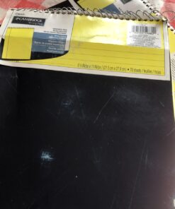 Mead Legal Pad Writing Pads, Top Bound, Wide Ruled Paper, 8-1/2" x 11", 70 Sheets, Great for Use as Home Office Supplies, Memo Pads, Note Pads, or Steno Pads, Letter Writing, Canary Yellow (MEA59880) 16 719W3tpg2IL