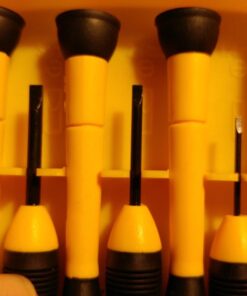 STANLEY Screwdriver Set, Precision, 6-Piece (66-052) , Yellow 34 719WTDGQjEL