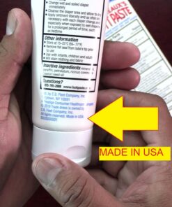 Boudreaux's Butt Paste for Sensitive Skin Diaper Rash Cream, Ointment for Baby, 4 oz Tube 4 Ounce (Pack of 1) 34 719XEYfIXML