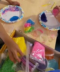 Ultimate Slime Kit for Girls 10-12 | Perfect Toys for Girls 7-12 Years Old | Complete DIY Slime Making Kit for Kids and Boys | Christmas Party Favors 47 719XKLzB4aL