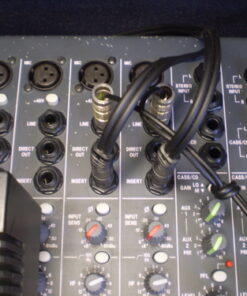Hosa TRS-201 1/4" TRS to Dual RCA Insert Cable, 1 Meter Black 3.3 feet 5 719XmizKDJL