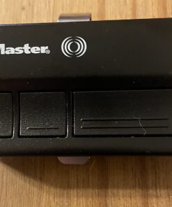 LiftMaster 373LM Security+ 3-Button Garage Door Opener Remote Control with Visor Clip - Pack of 1 23 719Y1p64izL