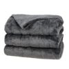 Sunbeam Velvet Plush Heated Throw (Slate) 50" x 60" 3-Heat Setting with 3 Hour Auto Off 10 719YYmUmJXL