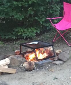 Texsport Heavy Duty Over Fire Camp Grill Large 32 719YnEcjlL