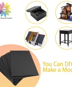 Mat Board Center, Acid Free Foam Boards 11 x 14 Inch, Black Foam Core, 10 Sheets 11x14 10 719Z6wtrQWL