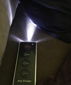 JTD Wireless RF Item Locator/Key Finder with LED flashlight and base support. With 4 Receivers Key Finder-Wireless key RF locator, Remote Control, Pet, Cell, Wireless RF Remote Item, Wallet Locator. (4 Receivers) 33 719ZMvBUfuL