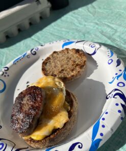 STIRLEX 4-inch Silicone Fried Egg Rings Set, 4-pack, Round Mold for Pancakes, Breakfast Sandwich, Nonstick 36 719ZgpE6jAL