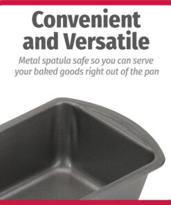 Good Cook 4025 8 Inch x 4 Inch Loaf Pan 20 719ZimXfWsL