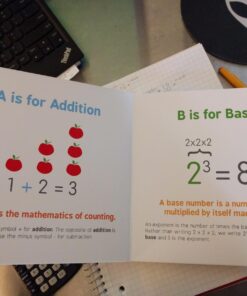 ABCs of Mathematics: Learn About Addition, Equations, and More in this Perfect Primer for Preschool Math (Baby Board Books, Science Gifts for Kids) (Baby University) 30 719ZiwzXsVL