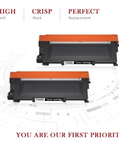 Alternative view of Toner Kingdom Compatible Toner Cartridge Replacement for Brother TN450 TN420 TN-450 TN-420 for HL-2270DW HL-2280DW HL-2240 HL-2230 MFC-7360N MFC-7860DW IntelliFax-2840 2940 DCP-7065DN Printer(2 Black)