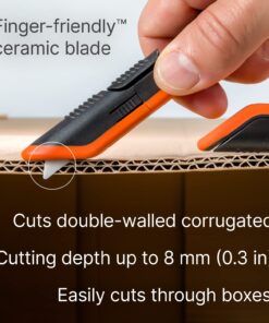Slice - 10400 Box Cutter, 3 Position Manual Button with Ceramic Blade, Locking blade 1 Box Cutter 24 719b9NC5mL