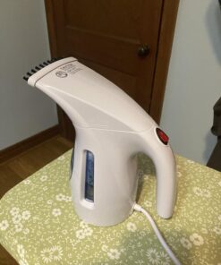 Hilife Steamer for Clothes, Portable Handheld Design, 240ml Big Capacity, 700W, Strong Penetrating Steam, Removes Wrinkle, for Home, Office and Travel(ONLY FOR 120V) (Blue) Blue 40 719boJAzBYL