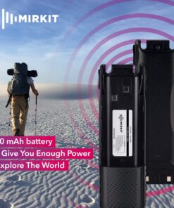 MIRKIT 3800 mAh UV82 Battery BL-8 7.4V Li-ion Compatible with Baofeng UV-82 MK3/5 UV 82HP UV 82 UV 82C Gmrs V1 MURS V1 Baofeng Accessories Baofeng Extended Battery Radio 1* BL-8 3800 BLACK 14 719c0ip3MQL