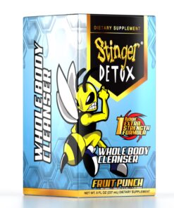 Stinger Detox Whole Body Cleanser 1 Hour Extra Strength Drink – Fruit Punch –Liquid 8 FL OZ 8 Fl Oz (Pack of 1) 20 719cGtvBC9L