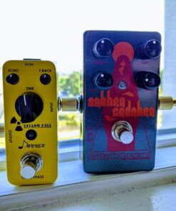 Donner Guitar Delay Pedal, Yellow Fall Analog Delay Guitar Effect Pedal Vintage Delay True Bypass Yellow Delay 34 719cMoDDNOL