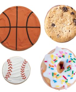 Cookie Cutter Set, 5Pc. 4", 3.3", 2.5",1.7", 1" Round Metal Baking Cutter for Pastry, Biscuits, Dumpling Wrapper and Boxed Cake 5pcs 15 719clJskPHL