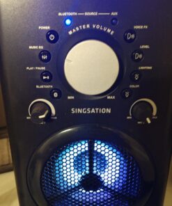 Singsation Karaoke Machine - Full Karaoke System for Adults or Kids, with Wireless Bluetooth Speaker and Microphone. Works with All Karaoke Apps via Smartphone or Tablet 25 719dHjWWyL