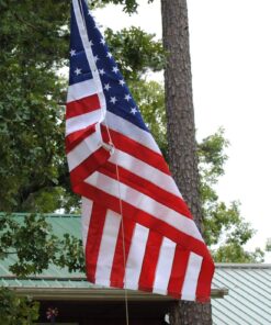 G128 American USA Flag | 5x8 Ft | ToughWeave Series Embroidered 300D Polyester | Country Flag, Embroidered Stars, Sewn Stripes, Indoor/Outdoor, Brass Grommets 40 719dclvxG1L