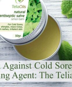 Teliaoils Lemon Balm Salve, Fast Acting/Natural Salve. Cold Sores - Skin Rashes - Irritated Skin - Itchy Skin. (1.7 Oz / 50 Ml) 1.76 Ounce (Pack of 1) 23 719e6OXFoXL
