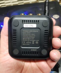 1Mii B06HD+ Hi-Res Bluetooth 5.1 Music Receiver for Home Stereo w/LDAC, Hi-Fi Bluetooth Adapter w/Audiophile DAC aptX HD Volume Control OLED Display, Wireless Audio Adapter for AV Receiver/Amplifier Black 38 719eh9y1ZiL