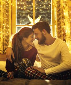 AMIR Upgraded Solar String Lights Outdoor, 8 Modes Mini 39Feet 120 LED Copper Wire Lights, Solar Powered Fairy Lights, Waterproof Decoration Lights for Garden Yard Party Wedding Christmas (Warm White) Warm White 30 719ewGWMh L