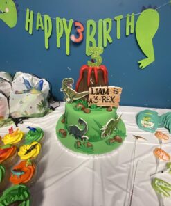 82 Piece Mini Dinosaur Toy Set for Dino Party Favor Supplies Birthday Cupcake Toppers - Assorted Vinyl Plastic Figure Toys for Kids Toddler Pinata Filler School Carnival Prize Bulk Goodie Bag Stuffers 33 719fdgx oEL