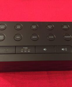 Big Red Rooster White Noise Machine - Sound Machine For Sleeping & Relaxation - 10 Natural and Soothing Sounds - Plug In Or Battery Powered - Portable Sleep Sound Therapy for Home, Office or Travel 25 719foCofYJL