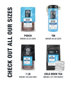 Tiesta Tea - Blueberry Wild Child, Blueberry Hibiscus Herbal Tea, Loose Leaf, Up to 25 Cups, Make Hot or Iced, Non-Caffeinated, 1.8 Ounce Resealable Pouch Pouch - 25 Cups 27 719gRDQ75uL