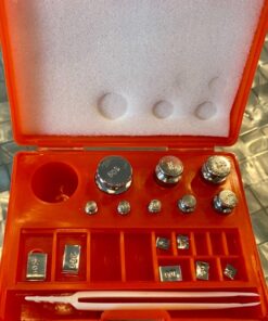 American Weigh Scales Calibration Weigh Kit - Red 35 719glslUiL