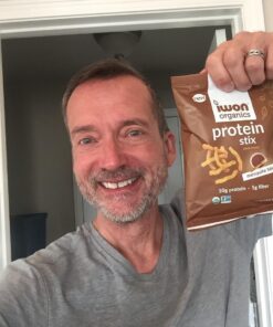 IWON Organics Mesquite BBQ Flavor Snack Stix, High Protein and Organic Healthy Snacks, 8 Bags, 1.5 Ounce 14 719hC6JYSRL