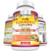Turmeric Curcumin with BioPerine 1950mg - Natural Joint & Healthy Inflammatory Support with 95% Curcuminoids Complex - Black Pepper for Max Absorption - Non GMO, Gluten Free - 180 Capsules 10 719i5ZdpboL