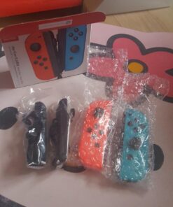 Nintendo Joy-Con (L/R) - Neon Red/Neon Blue Neon Red and Blue Joy-Con (L)/(R) 35 719iltPCz L