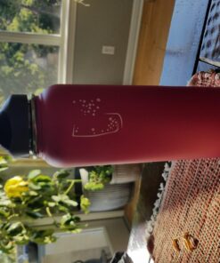 Swig Savvy Sports Water Bottle, Vacuum Insulated Stainless steel, Double Wall, Wide Mouth 2 Leakproof Lid, Travel Thermos - 30oz Black 21 719iuLa rL