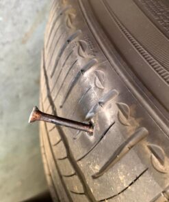 Slime 1034-A Tire Repair Reamer Plug Kit, Medium Heavy Duty Strings, T Handle Type and Glue, 8 Piece Set 49 719kh3UuVnL