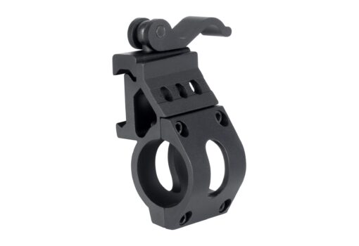 Monstrum 1 Inch Offset Picatinny Rail Mount for Flashlights with Quick Release