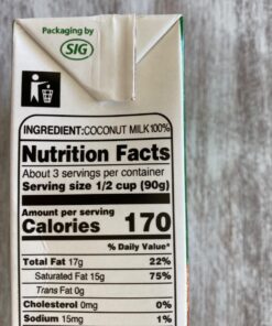 Aroy-D Coconut Milk 8.5 Fl Oz (Pack of 12) 31 719l29uELOL