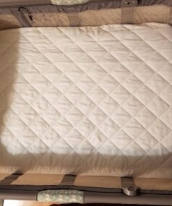 Pack N Play Mattress Protector Pad - Waterproof & Noiseless, Ultra-Soft Breathable Mattress Cover for Pack and Plays, Playards and Mini Cribs, Highly Absorbent Fitted and Dryer Safe Pack N Play 39”x27” (Pack of 1) 35 719l7H6yM2L