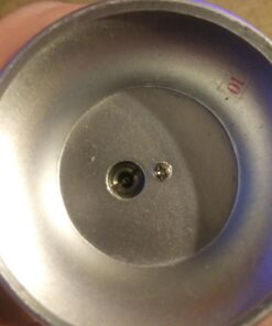 Blow Torch, Professional Kitchen Cooking Torch with Lock Adjustable Flame Refillable Mini Blow Torch Lighter for BBQ, Baking, Brulee Creme, Crafts and Soldering(Butane Gas Not Included) Silver+black 39 719lTIpg1 L