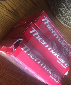 ThermaCare Portable Heating Pad, Neck and Shoulder Rain Relief Patches, Multi-Purpose Heat Wraps, 3 Count 16 719liXEstIL