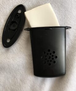 D'Addario Accessories Guitar Humidifier - Acoustic Guitar Soundhole Humidifier with Sponge - Non Drip - Suspends from Strings 22 719mGMwNFHL