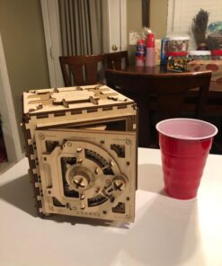 UGEARS Model Safe Kit | 3D Wooden Puzzle | DIY Mechanical Safe 21 719mNCt2mPL