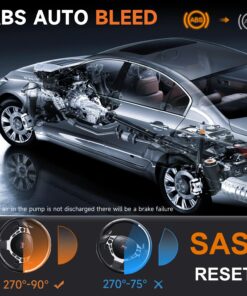 FOXWELL NT650 Elite OBD2 Scanner, 25 Resets, ABS SRS Scan Tool, ABS Bleeding SRS Airbag Bidirectional Code Reader, Oil SAS BRT EPB TPS Injector Car Diagnostic Tool, NT630 Plus Upgrade 10 719mlHKLOfL